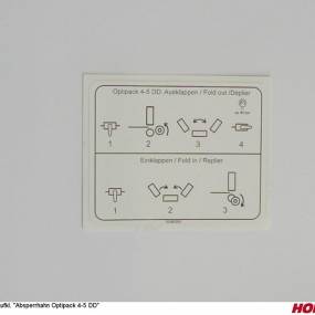 Aufkl. "Absperrhahn Optipack 4-5 Dd Horsch 00380363