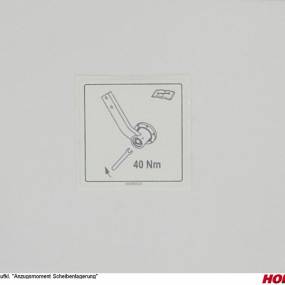 Aufkl. "Anzugsmoment Scheibenlagerung Horsch 00380533