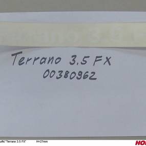 Aufkl."Terrano 3.5 Fx" H=27Mm Horsch 00380962