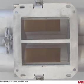 Fallschleuse D110 2 Rohr Vormont. V2A Horsch 01507700