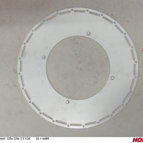 Blech 325X 325X 2.5 V2A 24 + 4Xm6 Horsch 01554101