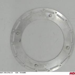 Blech 215X 215X 2.5 V2A 15+4Xm6 Horsch 01558201