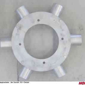 Hauptverteiler 6Er Durchm. 50 + Deckel Horsch 24062000