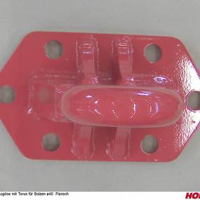 Zugöse mit Torus für Bolzen Ø40 Flansch Horsch 28075800