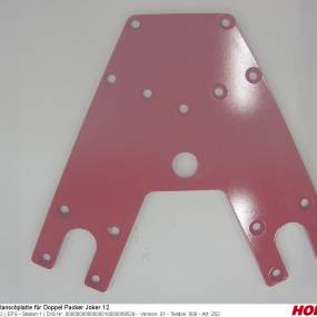 Flanschplatte für Doppel Packer Joker 12 Horsch 28141801