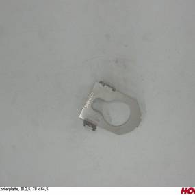 Konterplatte, Bl.2,5, 78 X 64,5 Horsch 30064002