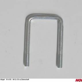 U-Bügel 61X105 - M12X 30 Vz.dünnschaft Horsch 34306604