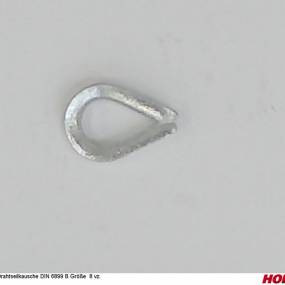 Drahtseilkausche Din 6899 B Größe 8 Vz. Horsch 00160072