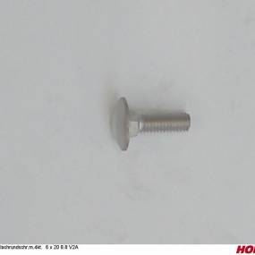 Flachrundschr.m.4Kt. 6 X 20 A2-70 Horsch 00370909