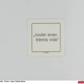 Aufkl. France - Leerer Sätank Fahren Horsch 00380885