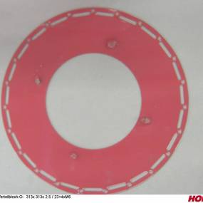 Verteilblech-O- 313X 313X 2.5 / 23+4Xm6 Horsch 01552601