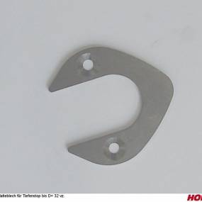 Halteblech für Tiefenstop Bis D= 32 Vz. Horsch 28072101