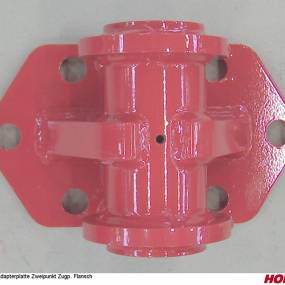 Adapterplatte Zweipunkt Zugp. Flansch Horsch 28075900