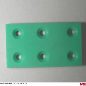 Gleitpl. Murtfeldt ''S'' 128,5 X 74 X 1 Horsch 30020196