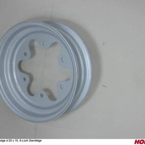 Felge 4.50 X 16, 6-Loch Sternfelge Horsch 31017000