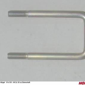 U-Bügel 61X130 - M12X 30 Vz.dünnschaft Horsch 34305504