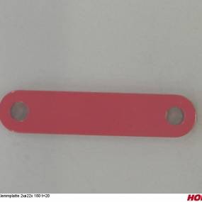 Klemmplatte 2Xø22X 160 T=20 Horsch 35184402
