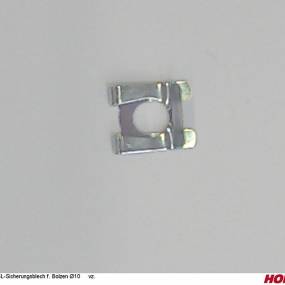 Sl-Sicherungsblech F. Bolzen Ø10 Vz. Horsch 00260234