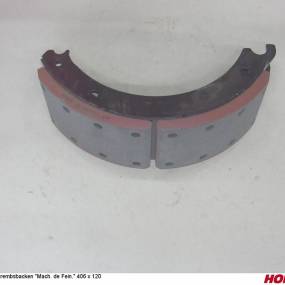 Bremsbacken "Mach. De Fein." 406 X 120 Horsch 00311032
