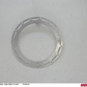 Blech 226X 226X 2.5 V2A 16+4Xm6 Horsch 01554002