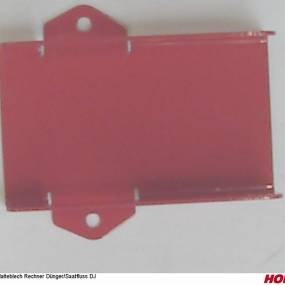 Halteblech Rechner Dünger/Saatfluss Dj Horsch 23326701