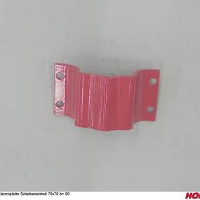 Klemmplatte Scheibeneinheit 70X70 B= 90 Horsch 34479401