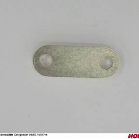 Klemmplatte Striegelrohr 60×60 / M16 Vz. Horsch