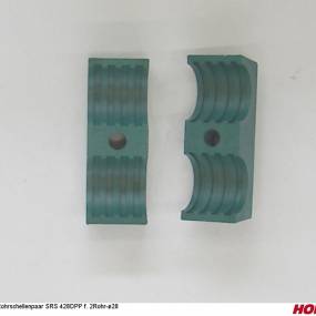 Rohrschellenpaar 2Loch Geripptø28 Horsch 00100392