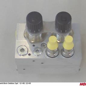 Ventil-Block Gebläse Zapf. Q1=80, Q2=60 Horsch 00111036