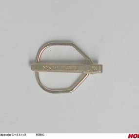 Klappsplint D= 9,5 X 45 Rübig Horsch 00170171