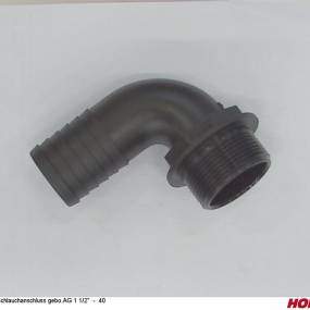 Schlauchanschl. 90° Ag G 1 1/2" - Ø40 Horsch 00270277