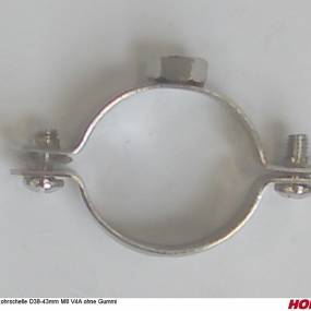 Rohrschelle D38-43Mm M8 V4A Ohne Gummi Horsch 00311238