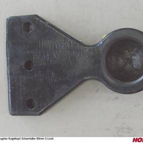 Zugöse Kugelkopf Scharmüller 80Mm 3-Loch Horsch 00340225