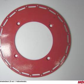 Verteilerblech 20 Unt. F. Halbseitenabs. Horsch 01555101