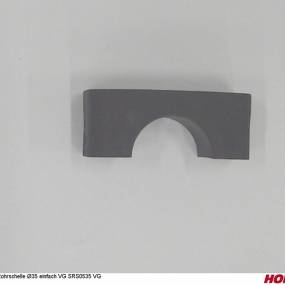 Rohrschellenpaar 1Loch Glatt Ø35 Vg Horsch 04003832