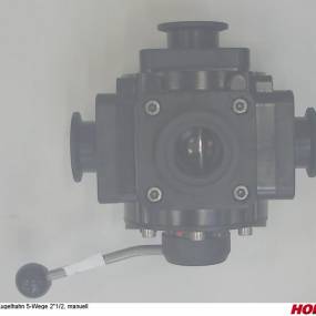 Kugelhahn 5-Wege 2"1/2, Manuell Horsch 04004942