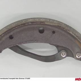 Bremsbacke2 Kompl. links 315X80 Jurid Horsch 23288004
