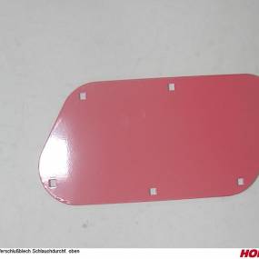 Verschlußblech Schlauchdurchf. Oben Horsch 23468501