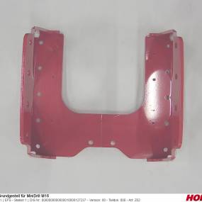 Grundgestell für Minidrill M16 Horsch 28064101