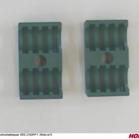 Rohrschellenpaar 2Loch Gerippt Ø15 Horsch 00100350