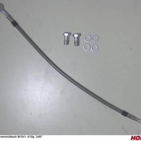 Bremsschlauch M10X1- 410Lg, 2X90° Horsch 00190313