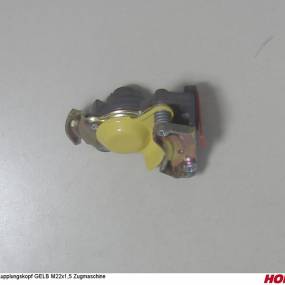 Kupplungskopf Gelb M22X1,5 Zugm. Horsch 00190356