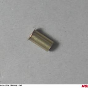 Einsteckhülse (Messing), 10X1 Horsch 04001002