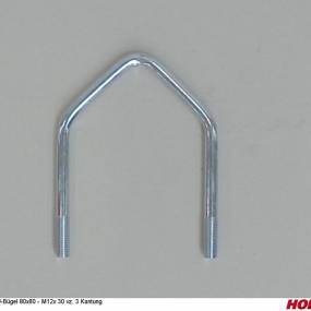 U-Bügel 80X80 - M12X 30 Vz. 3 Kantung Horsch 23255203