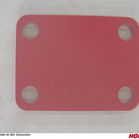 Platte für Bef. Scharschiene Horsch 23641501