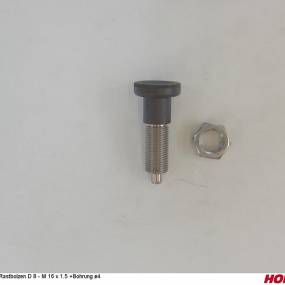 -Rastbolzen D 8 - M 16 X 1.5 +Bohrung Ø4 Horsch 34306507