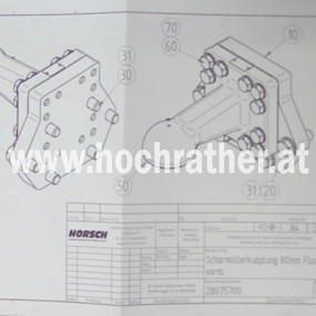 Scharmüllerkupplung 80Mm Flansch Vorm. Horsch 28075700