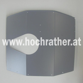 Bodenblech Schleuse - Ral 7024 Horsch