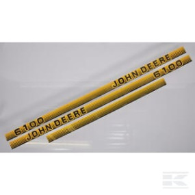 Aufkleberset "John Deere 6100 Kramp TR6100JD