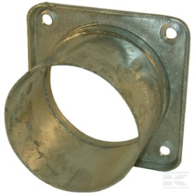 Rohr 5" + Flansch Verzinkt Kramp 5305000Z